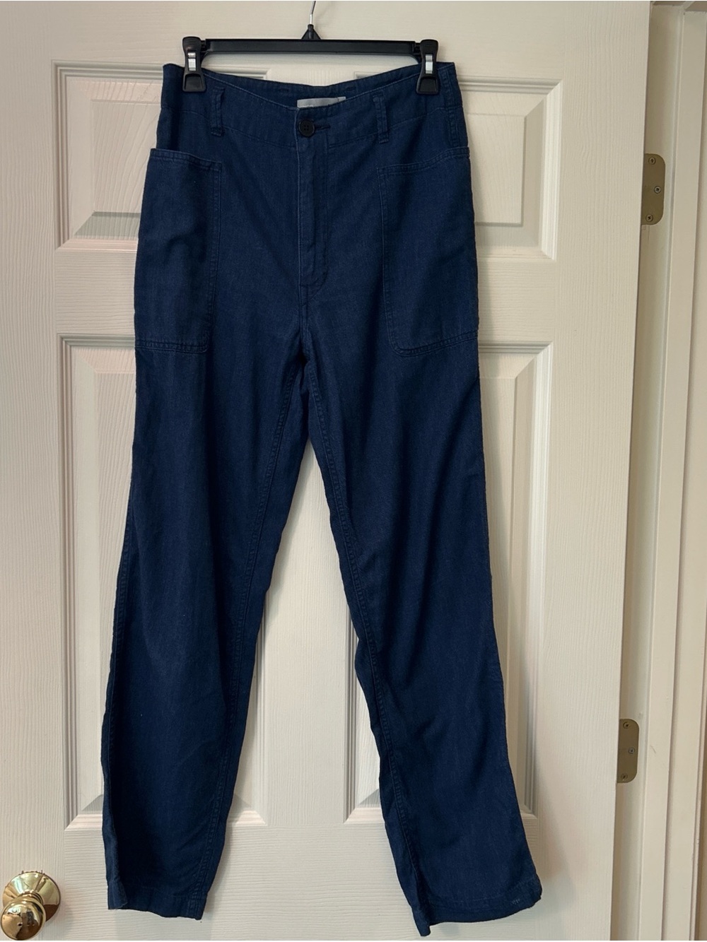Women’s Vince Navy Utility Pants - Classic Straight Fit